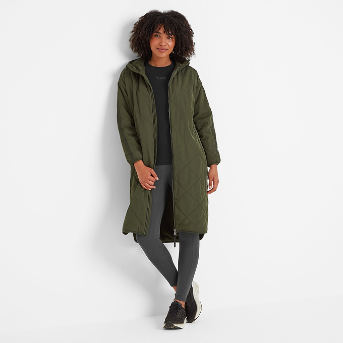 Banton Womens Jacket - Dark Green