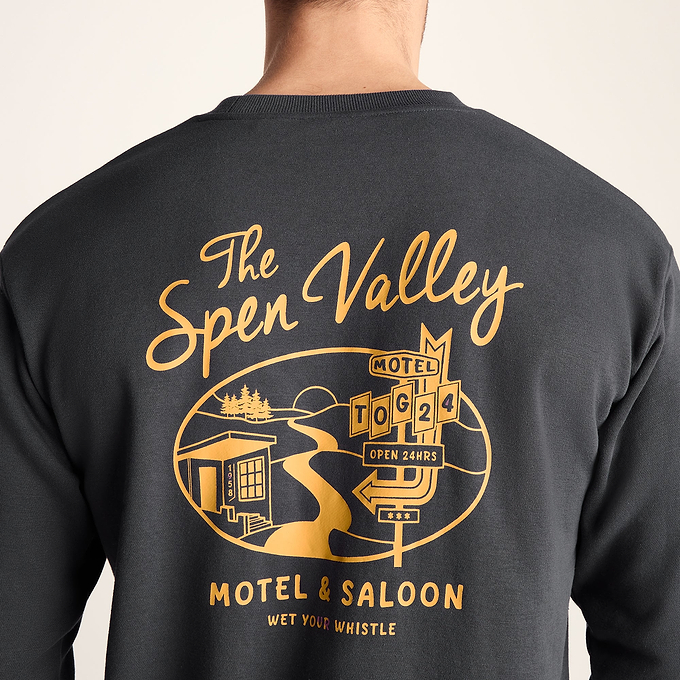 Barnaby Mens Relaxed Fit Supersoft Sweat - Deep Slate