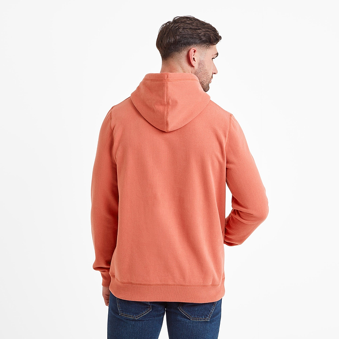 Barron Mens Hoodie - Washed Red