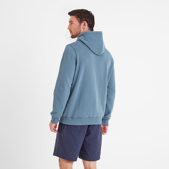Barron Mens Hoody - Blue Dolphin