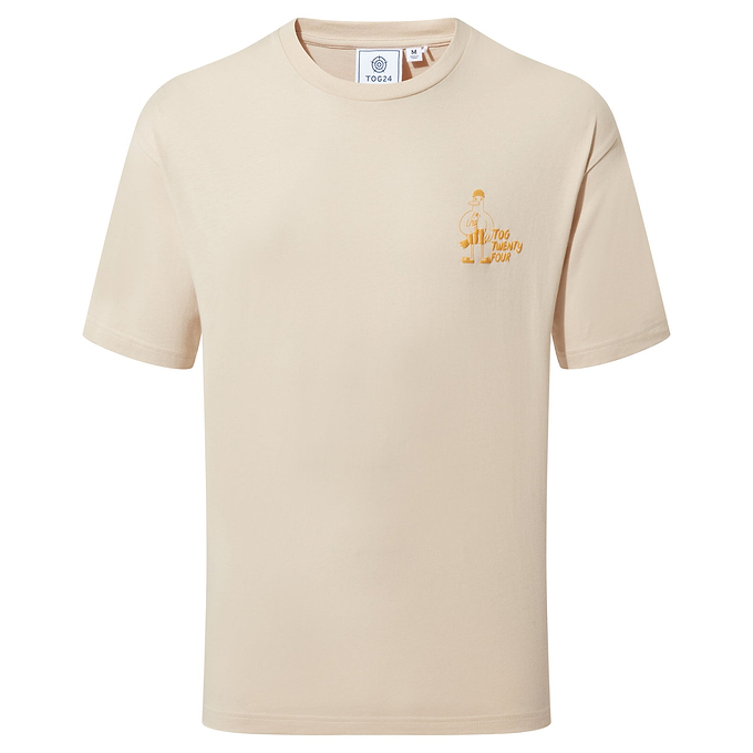 Beach Mens T-Shirt - Light Taupe