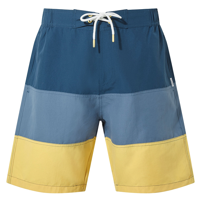 Bendon Mens Shorts - Inky Blue/Blue Dolphin/Sunflower