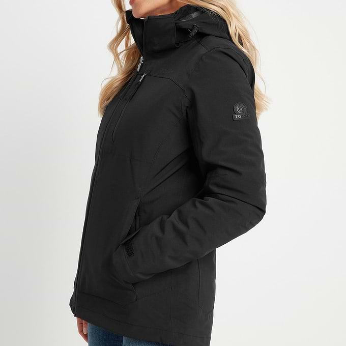 Beverley Womens 3-in-1 Waterproof Jacket - Black