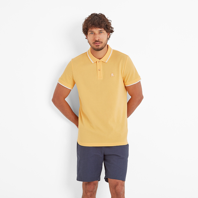 Binsoe Mens Polo Shirt - Sunflower