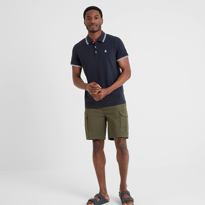Biston Mens Polo Shirt - Dark Indigo