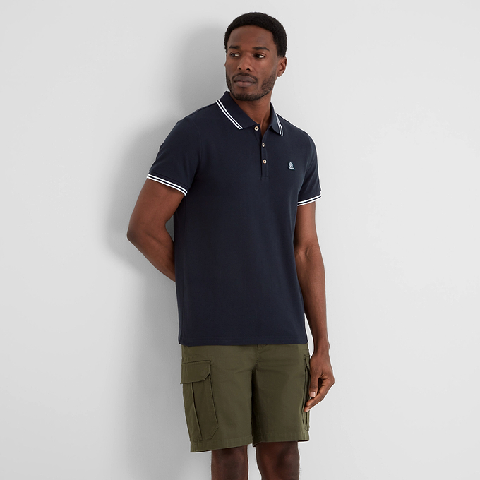 Biston Mens Polo Shirt - Dark Indigo