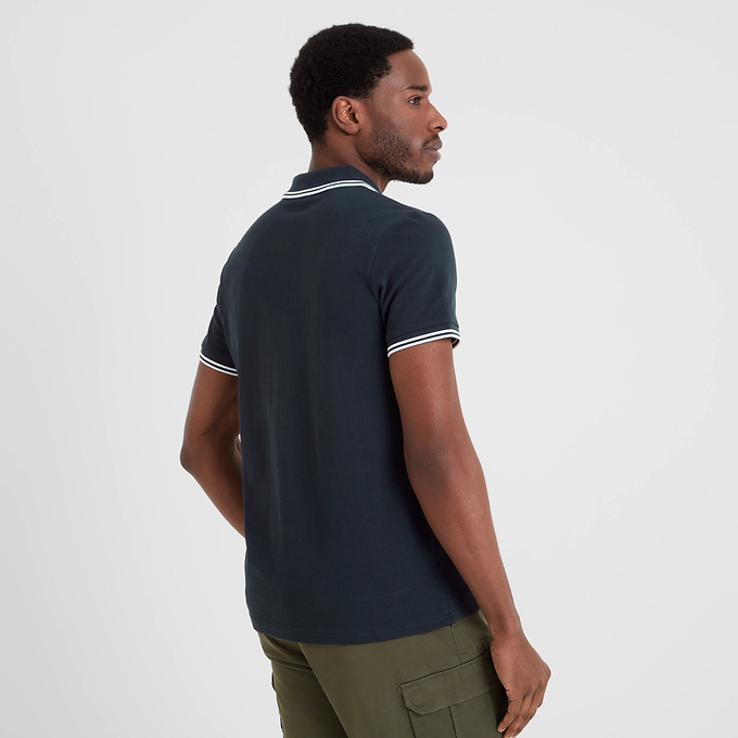Biston Mens Polo Shirt - Dark Indigo