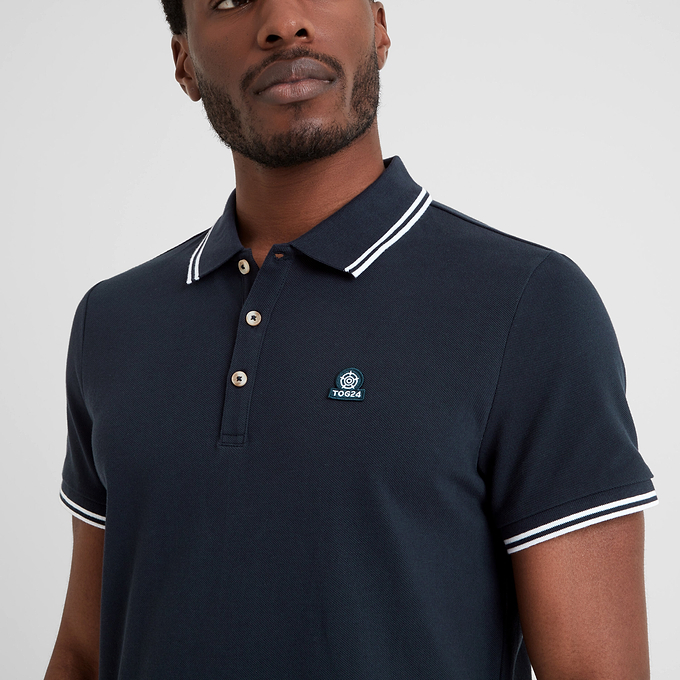Biston Mens Polo Shirt - Dark Indigo