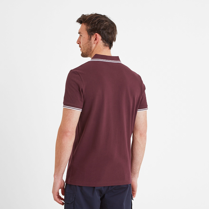 Biston Mens Polo Shirt - Deep Port