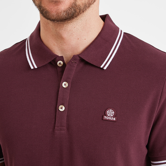 Biston Mens Polo Shirt - Deep Port