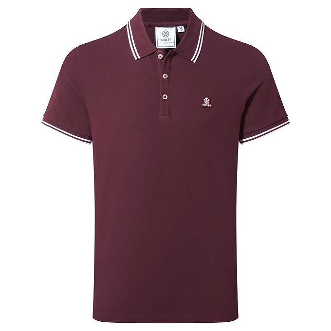 Biston Mens Polo Shirt - Deep Port