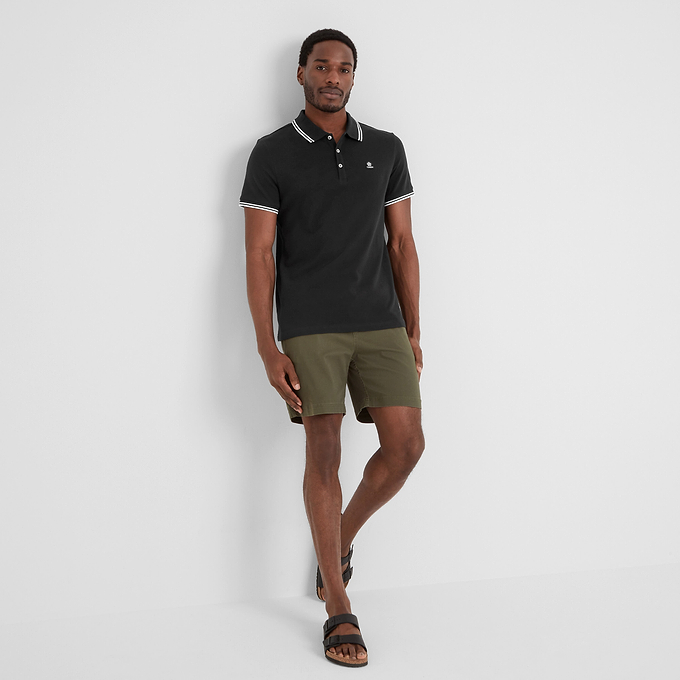 Biston Mens Polo Shirt - Black