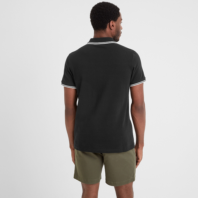 Biston Mens Polo Shirt - Black