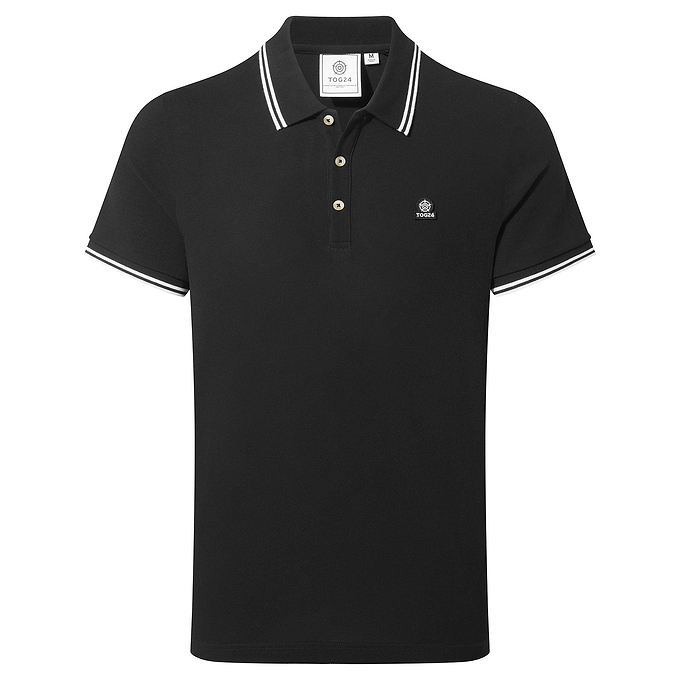 Biston Mens Polo Shirt - Black