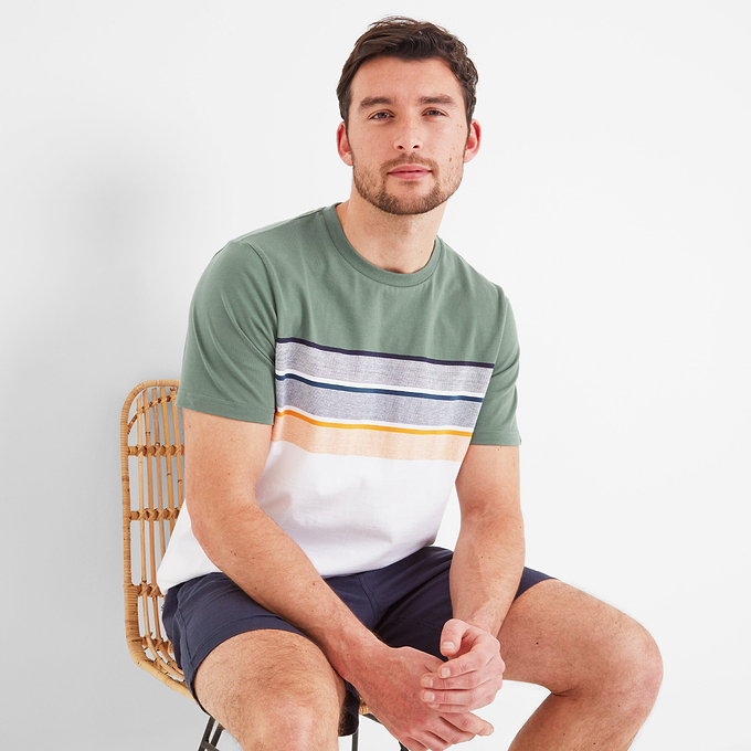 Blaxhall Mens T-Shirt - Light Forest