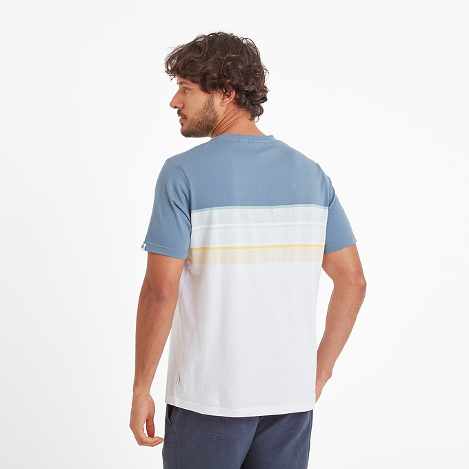 Blaxhall Mens T-Shirt - Blue Dolphin