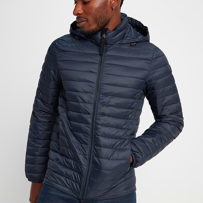 Bowburn Mens Padded Jacket - Dark Indigo