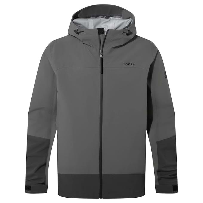 Bowston Mens Waterproof Jacket - Soot Grey