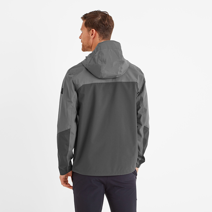Bowston Mens Waterproof Jacket - Soot Grey