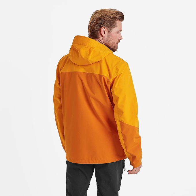 Bowston Mens Waterproof Jacket - Tangerine