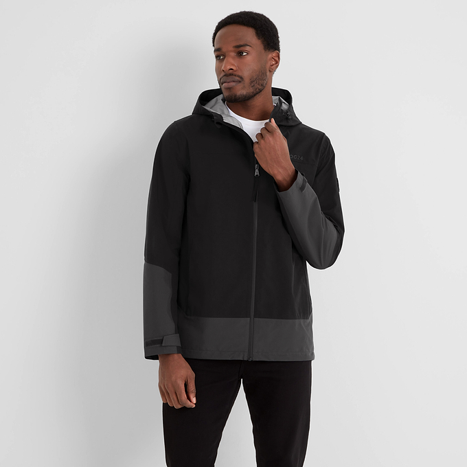 Bowston Mens Waterproof Jacket - Black