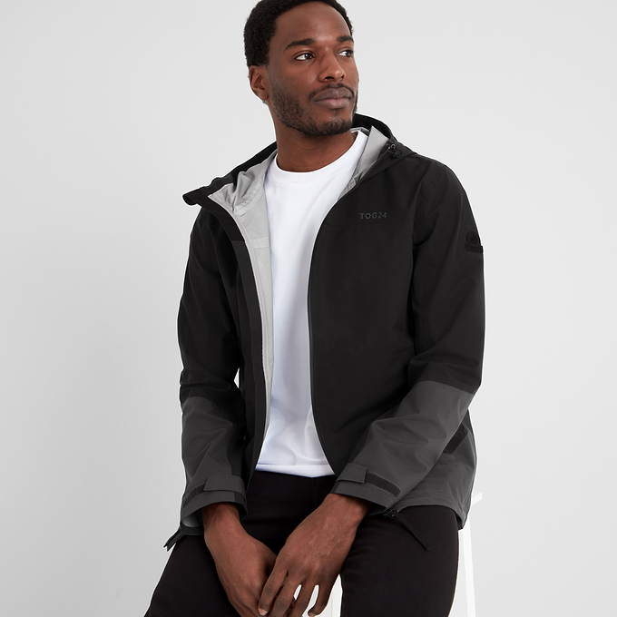 Bowston Mens Waterproof Jacket - Black