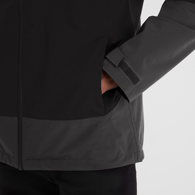 Bowston Mens Waterproof Jacket - Black