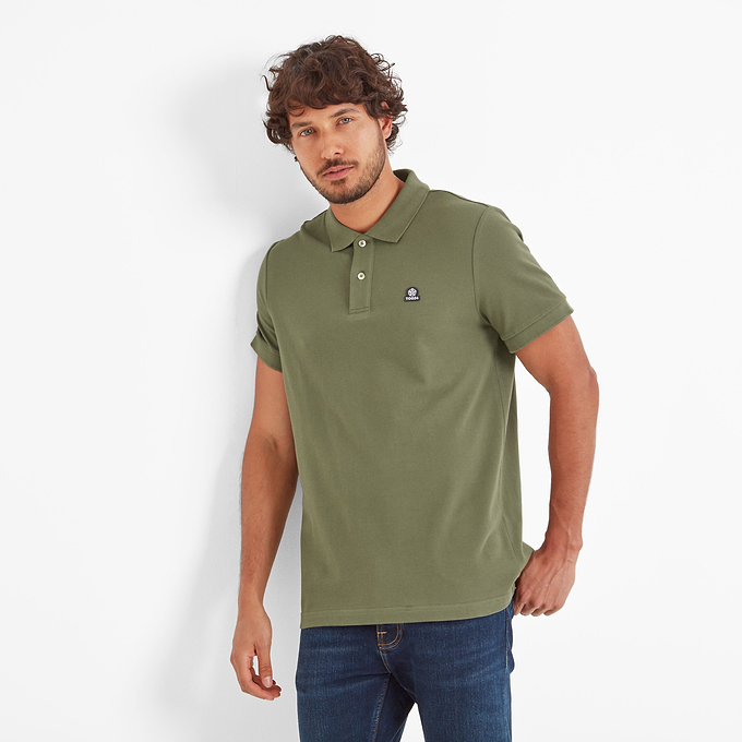 Braunton Mens Polo Shirt - Forage Green