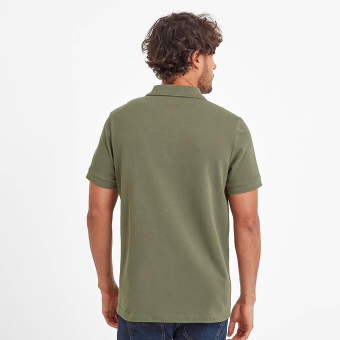 Braunton Mens Polo Shirt - Forage Green