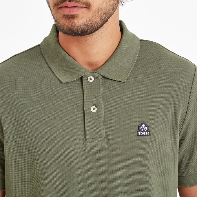 Braunton Mens Polo Shirt - Forage Green