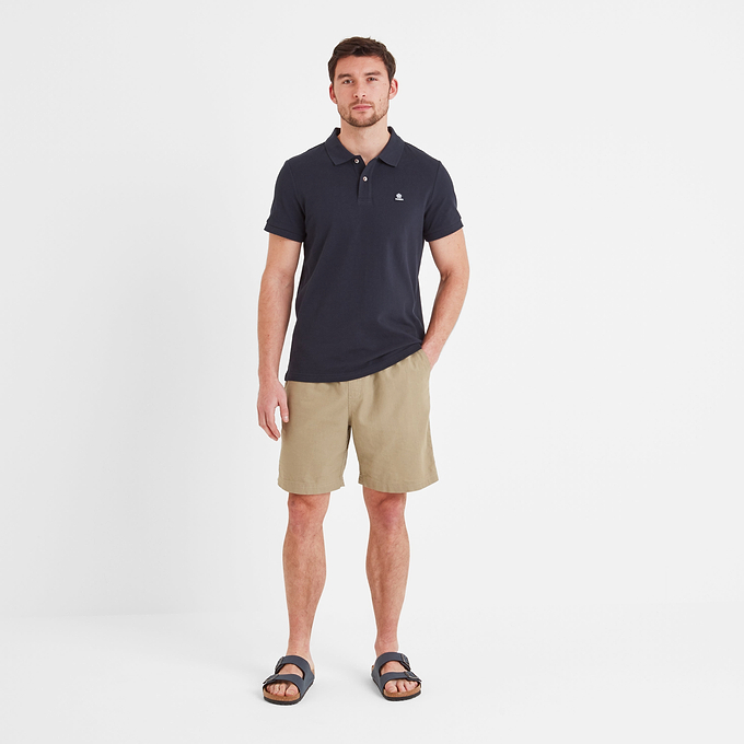 Braunton Mens Polo Shirt - Dark Indigo