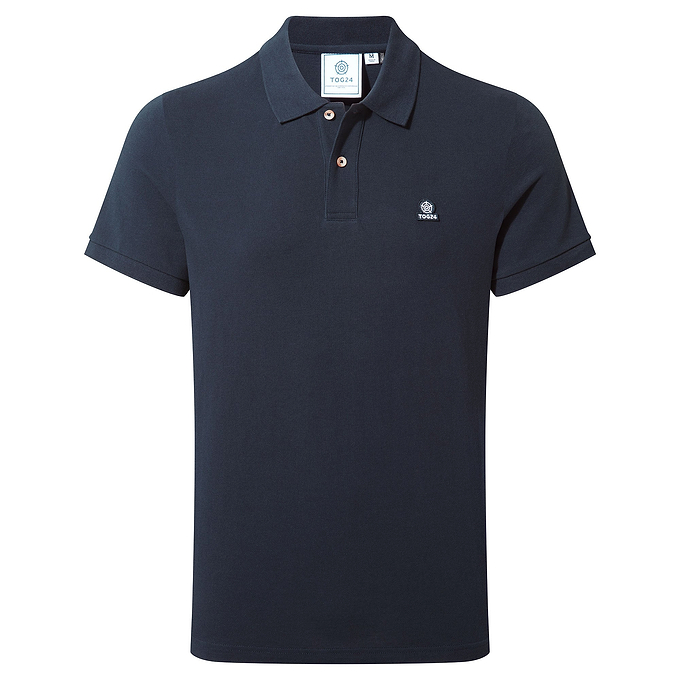 Braunton Mens Polo Shirt - Dark Indigo