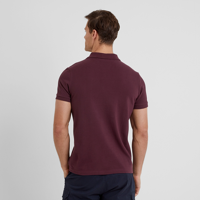 Braunton Mens Polo Shirt - Deep Port