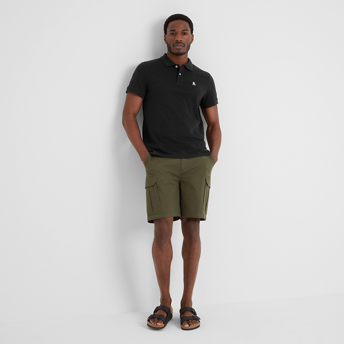 Braunton Mens Polo Shirt - Black