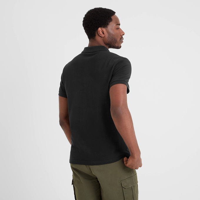 Braunton Mens Polo Shirt - Black