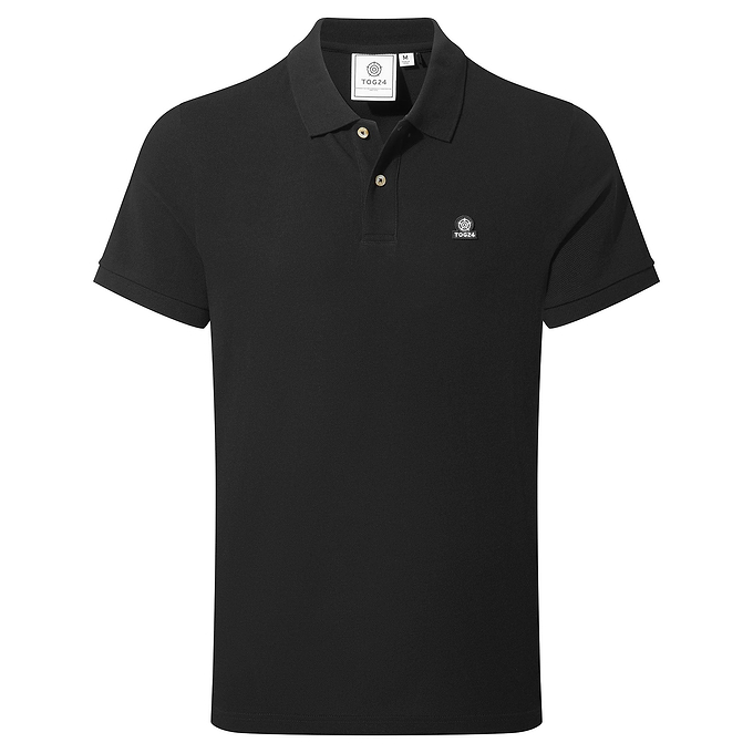 Braunton Mens Polo Shirt - Black