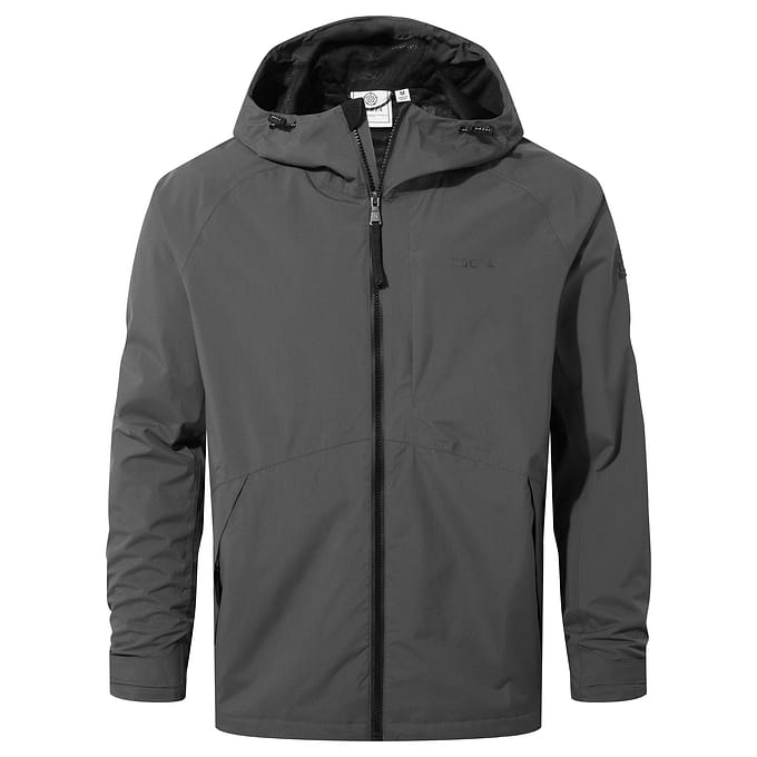Brigsteer Mens Waterproof Jacket - Soot Grey