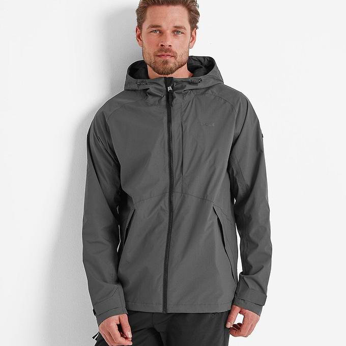 Brigsteer Men's Waterproof Jacket in Soot Grey TOG24