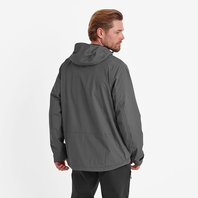 Brigsteer Mens Waterproof Jacket - Soot Grey