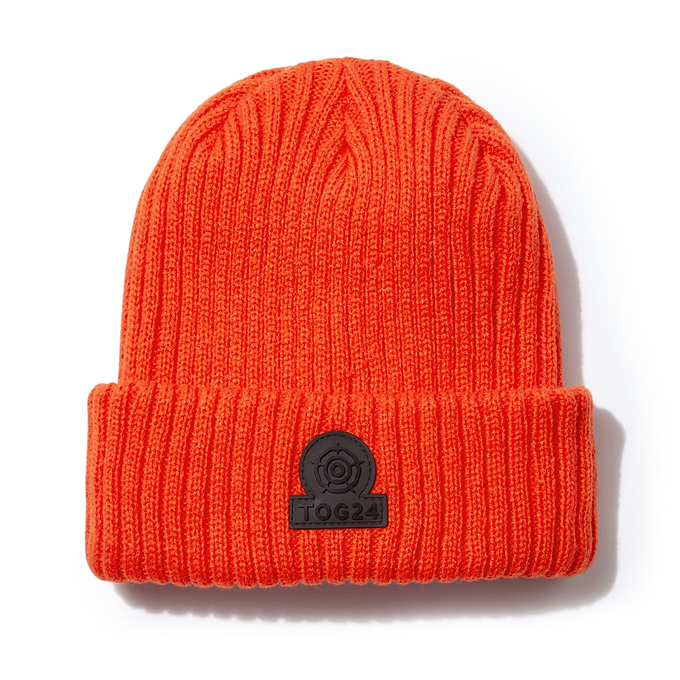 Burke Knit Hat - Fiery Orange