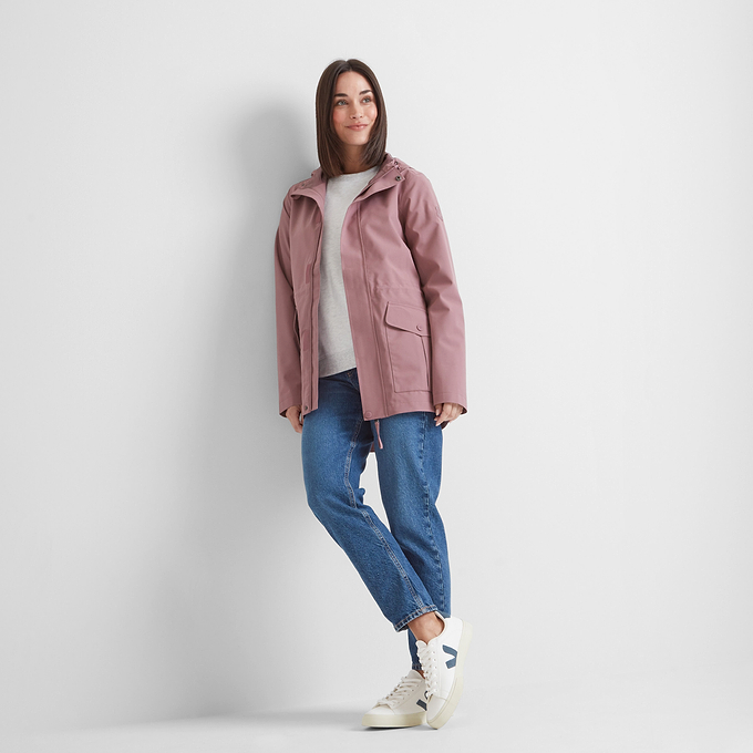 Burradon Womens Waterproof Jacket - Mauve