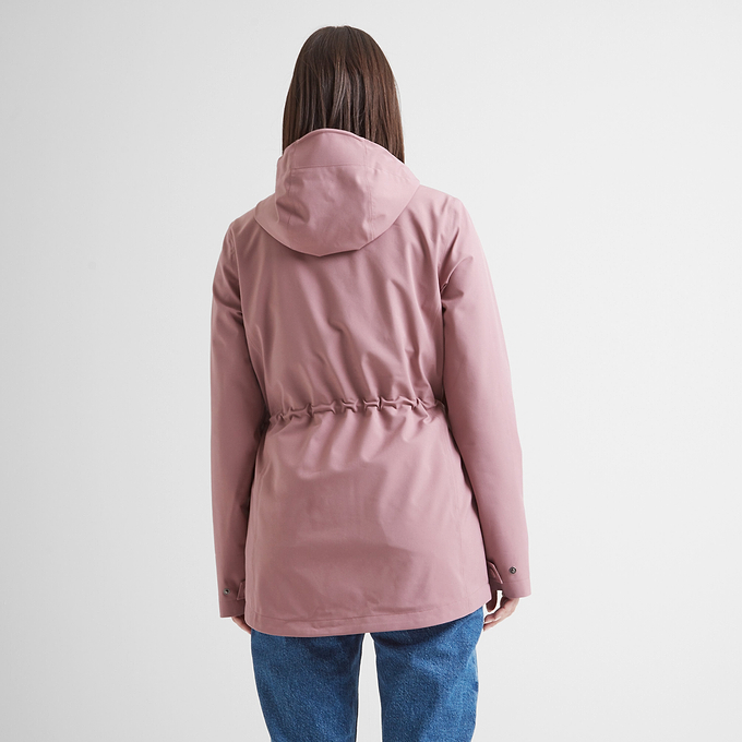 Burradon Womens Waterproof Jacket - Mauve