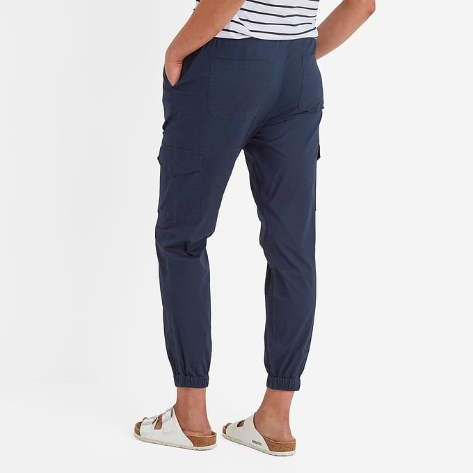 Cahill Womens Cargo Trousers  - Dark Indigo