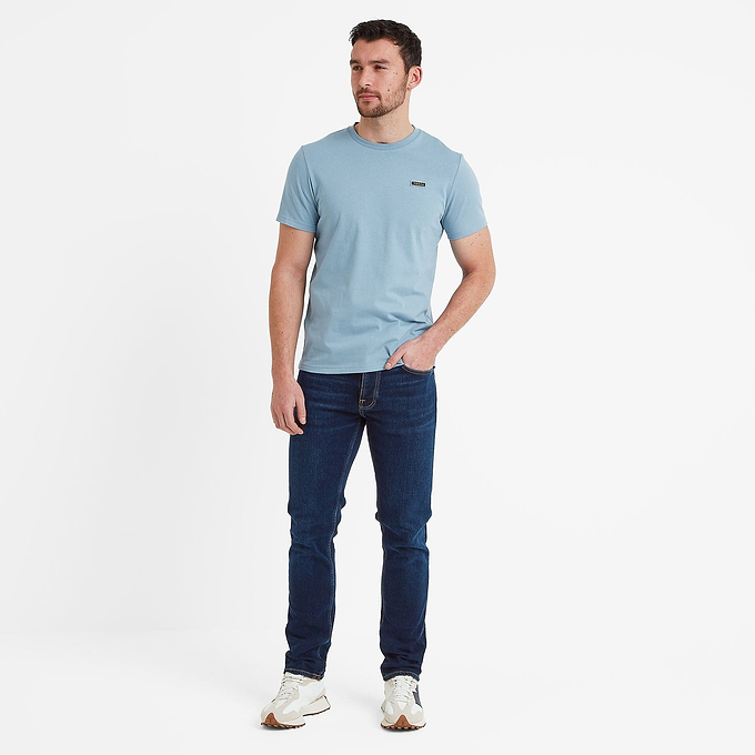 Caldbeck Mens T-Shirt - Blue Haze