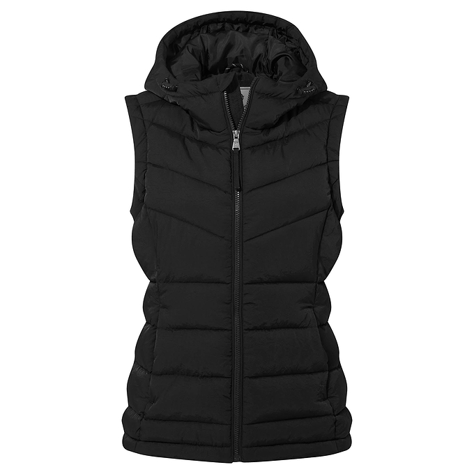 Calvo Womens Padded Gilet - Black