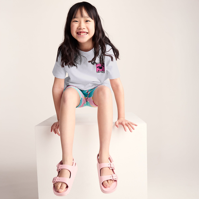 Cameroon Kids Shaun the Sheep T-Shirt - Optic White/Milkshake