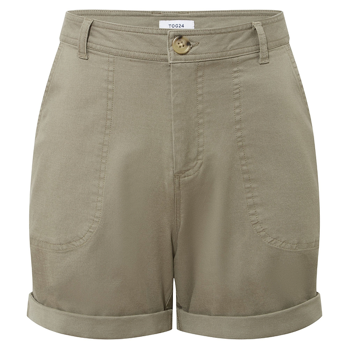 Canvey Womens Chino Shorts - Sage Green