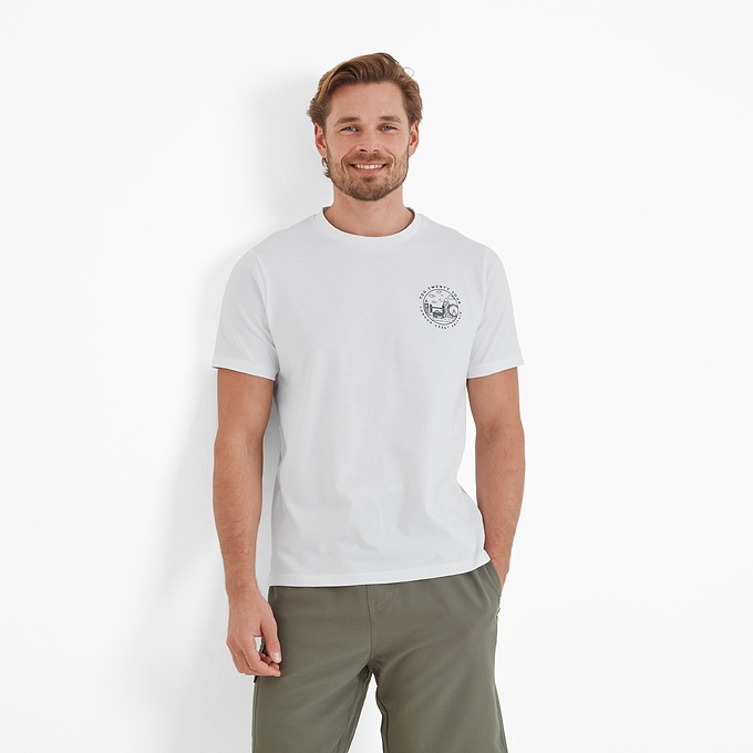 Capital Mens T-Shirt - Optic White