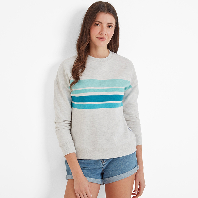 Carolina Womens Sweatshirt - Ice Grey Marl
