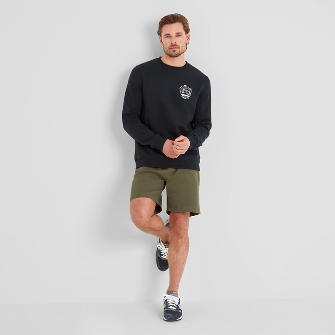 Castle Mens Sweatshirt - Dark Indigo